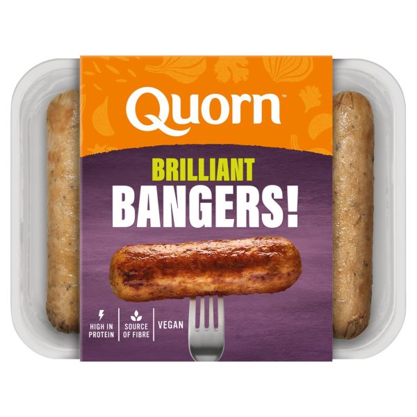 Quorn 6 Vegan Brilliant Bangers