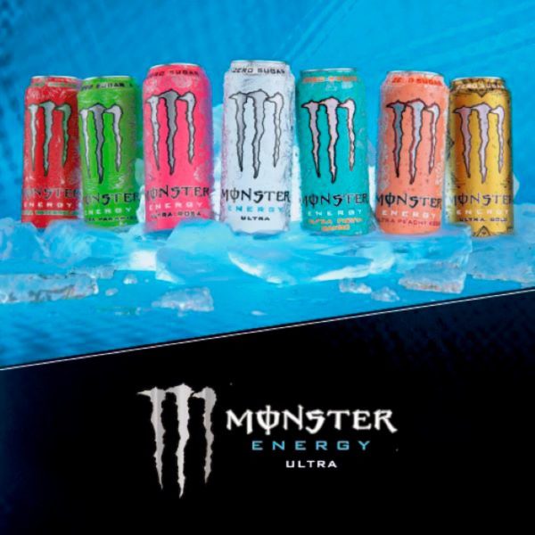 Monster Energy Drink Ultra Rosa