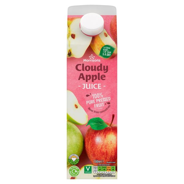 100% Cloudy Apple Juice