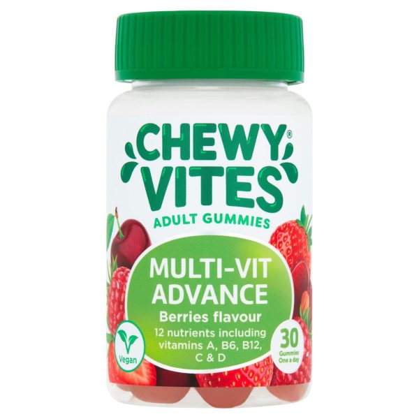 Chewy Vites Adults Multi-Vits Advance Berries Flavour 30s