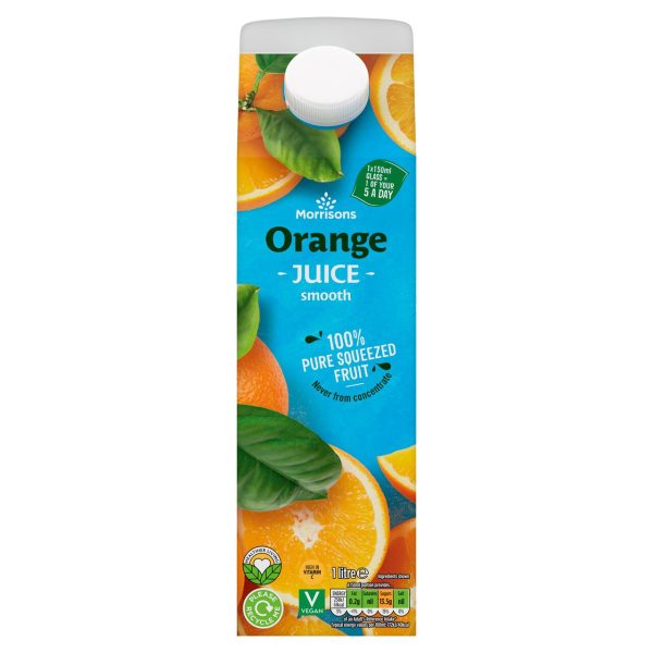 100% Fruit Smooth Orange Juice