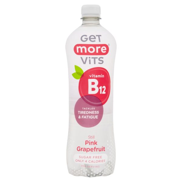 Get More Vits Vitamin B12 Still Pink Grapefruit