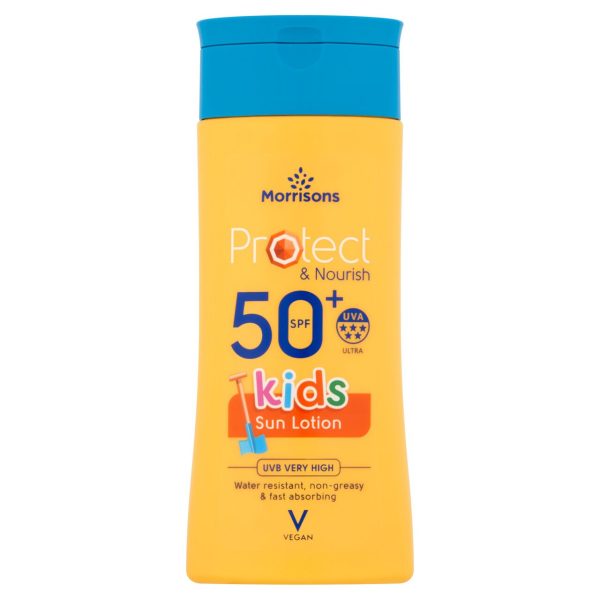 Morrisons Kids Colored Sun Lotion SPF50+