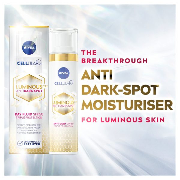 NIVEA Cellular Luminous 630 Anti Dark Spot Day Cream Moisturiser SPF50