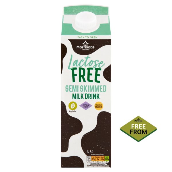 Lactose Free Semi Skimmed Milk