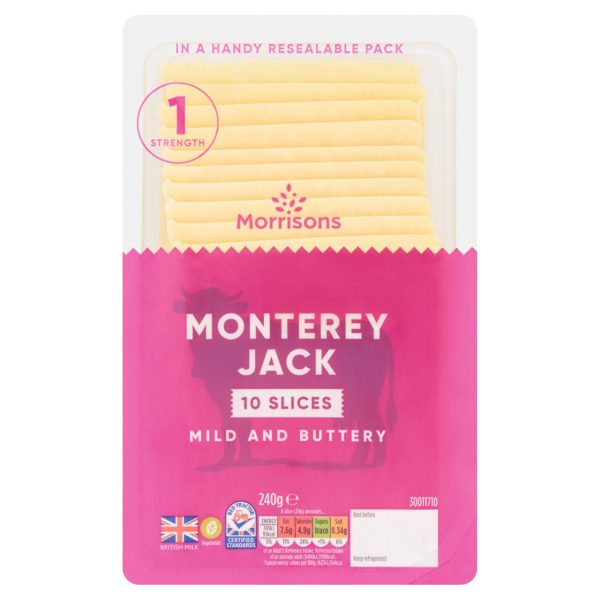 Monterey Jack Slices