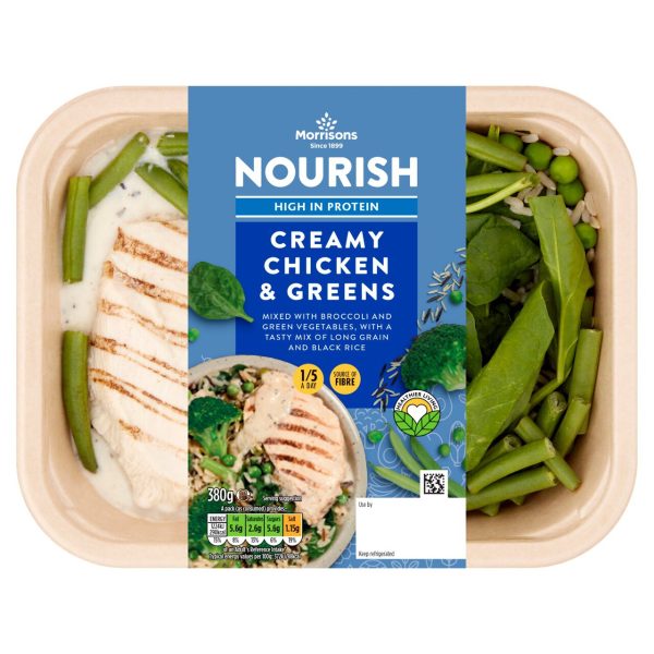 Nourish Chicken, Green Vegetables & Broccoli