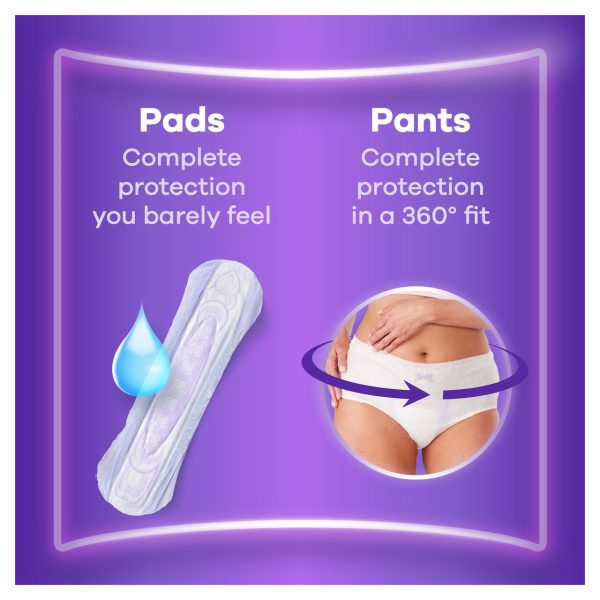 Always Discreet Incontinence Pads+ Long For Sensitive Bladder pack Of 20