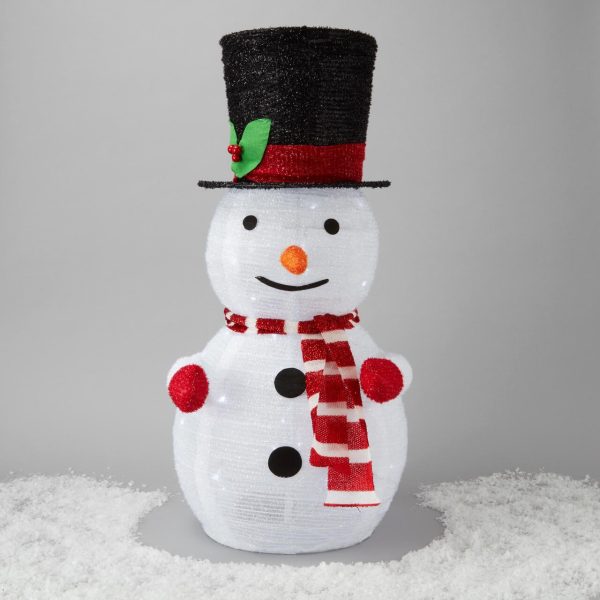 LED Pop Up Snowman