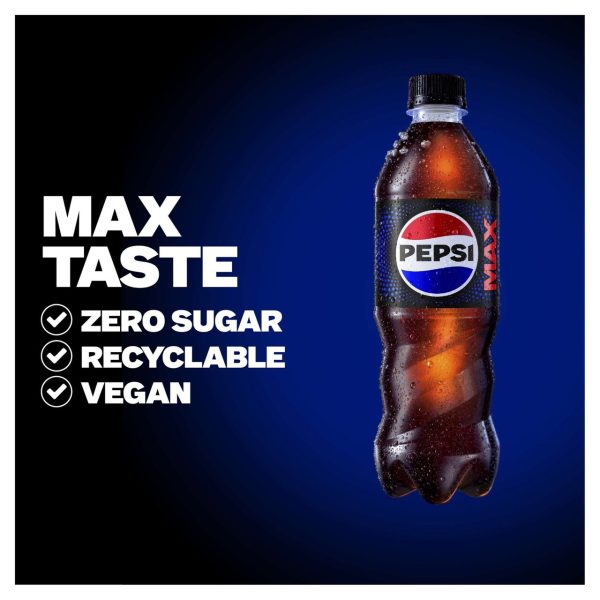 Pepsi Max No Sugar Cola Bottle