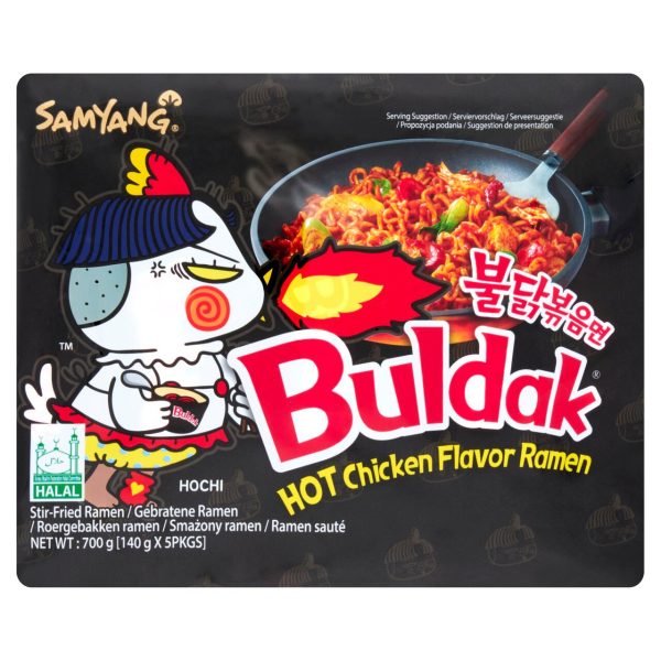 Samyang Buldak Hot Chicken Ramen - pack Of 5