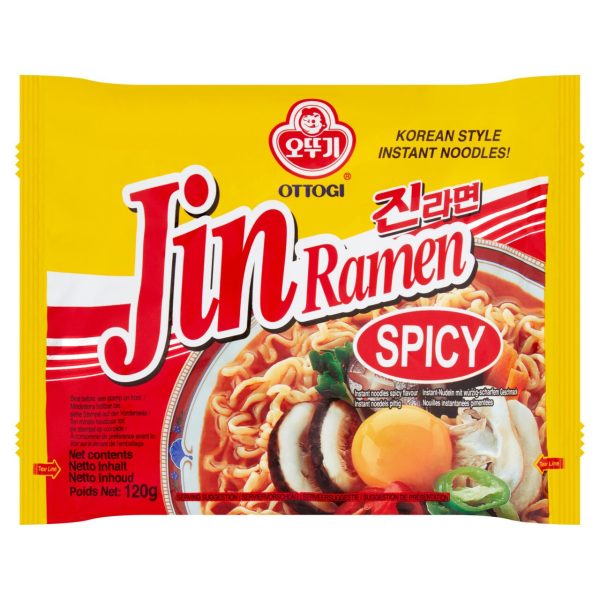 Ottogi Jin Ramen Spicy Noodles