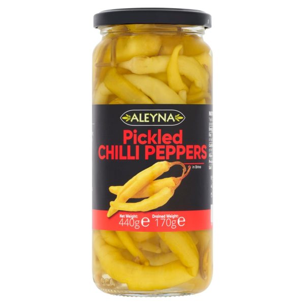 Aleyna Pickled Chilli Peppers (440g)