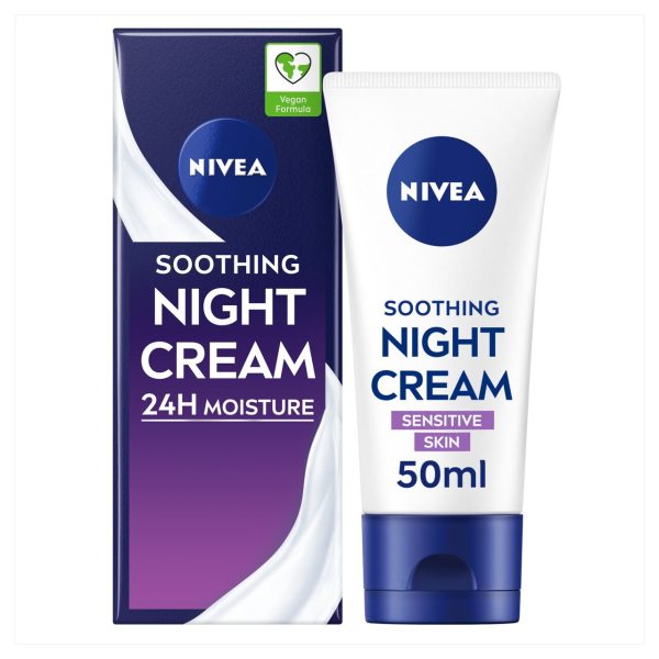 NIVEA Soothing Night Cream For Sensitive Skin