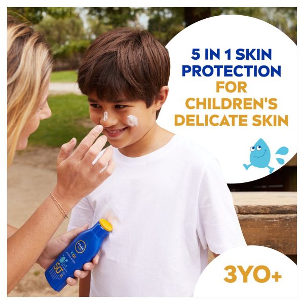 NIVEA SUN Kids Protect & Care Sun Cream Lotion SPF50+