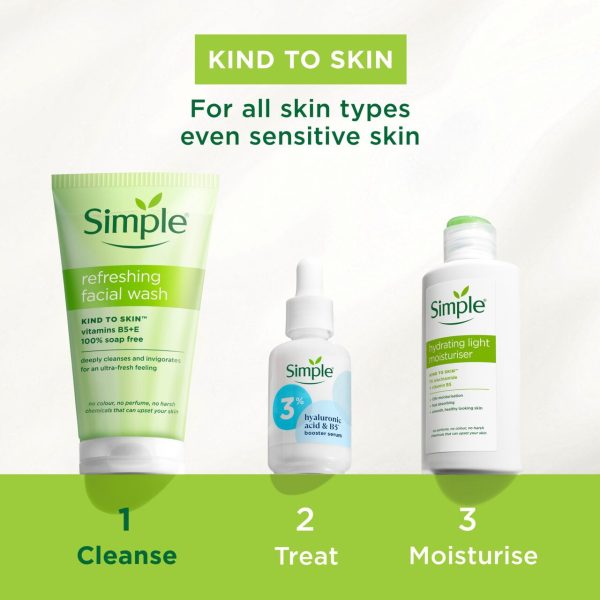 Simple Kind to Skin Refreshing Facial Gel Wash