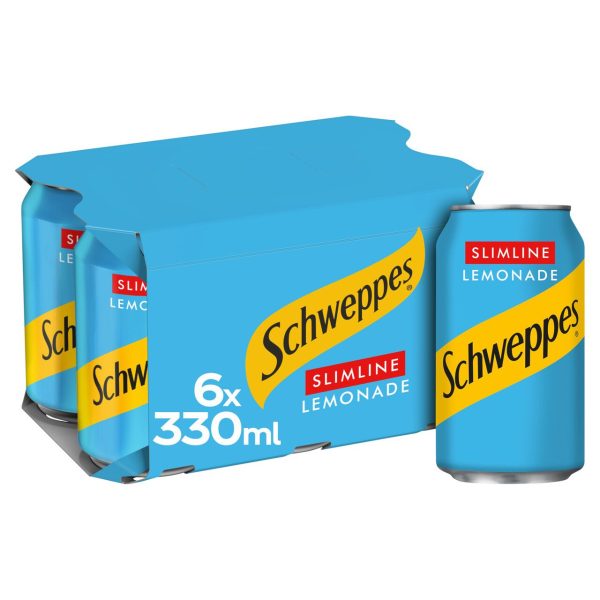 Schweppes Diet Lemonade Cans