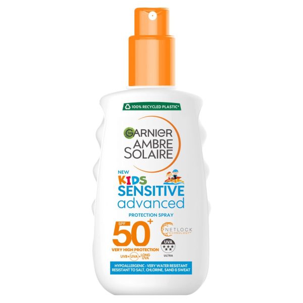 Ambre Solaire Kids Sensitive Sun Cream Spray SPF50+