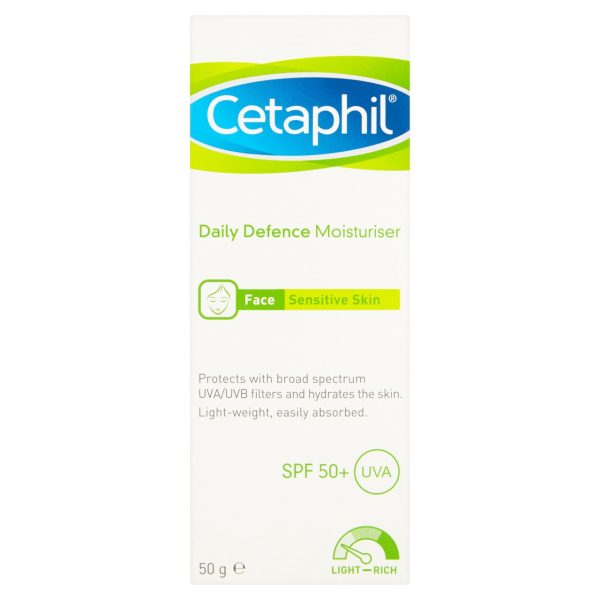 Cetaphil Daily Defence Moisturiser Spf 50+ Uva