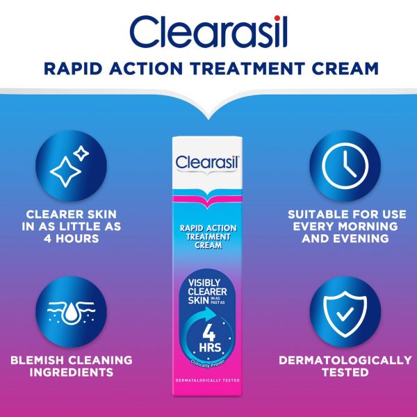 Clearasil Ultra Dual Action Treatment Cream