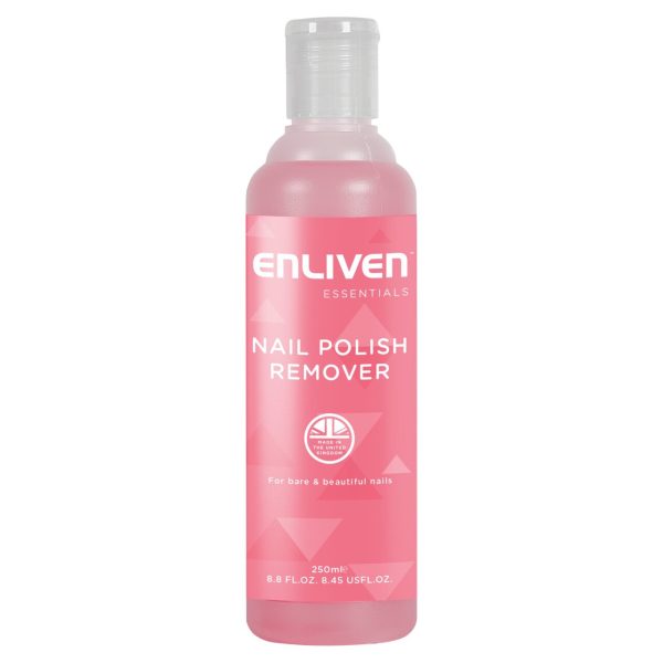 Enliven Essentials Pink Nail Polish Remover 250ml