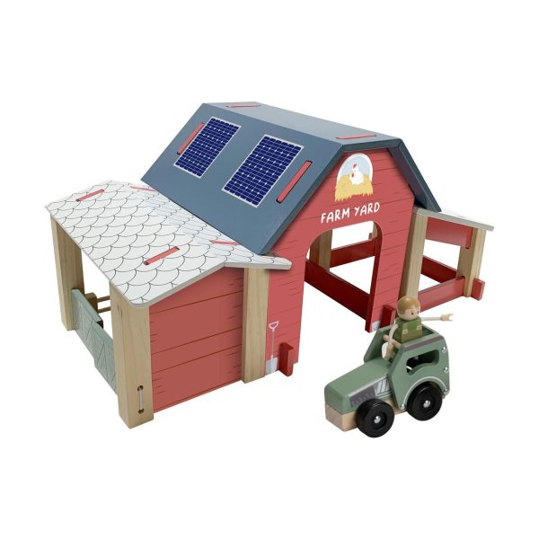 8th Wonder Wooden Farm Set With Tractor