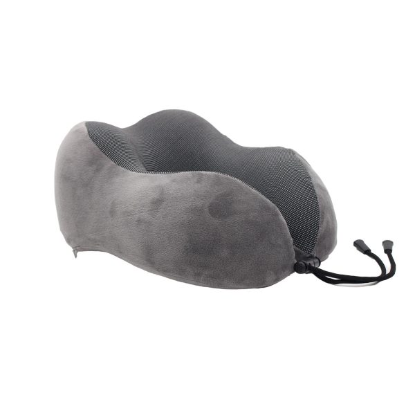 Bench Dark Grey Deluxe Memory Foam Travel Pillow