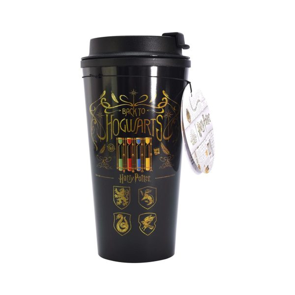 Harry Potter Colourful Crest Screw Top Thermal Flask