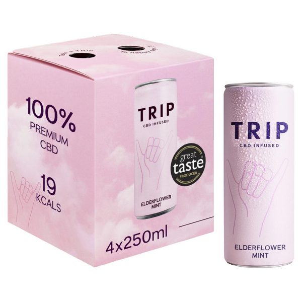 Trip Cbd Elderflower & Mint