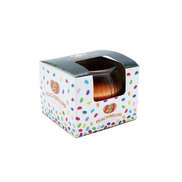 Jelly Belly Peach Bellini Scented Candle