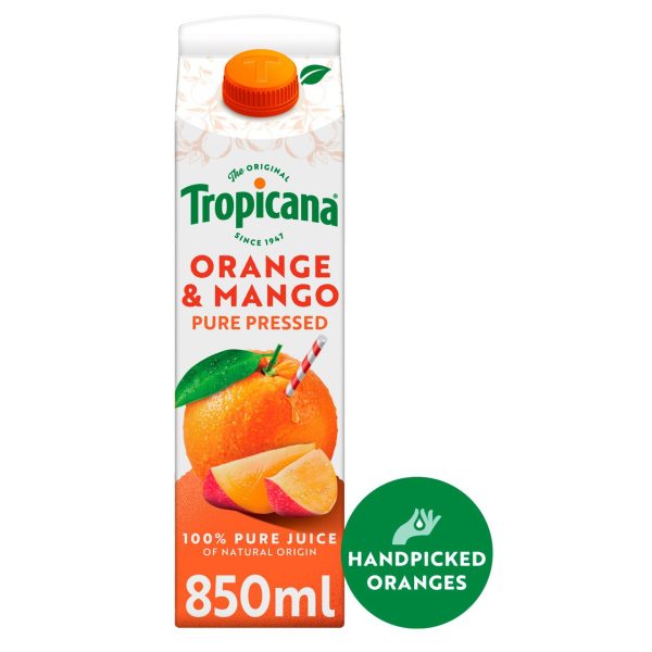 Tropicana Pure Orange & Mango Fruit Juice