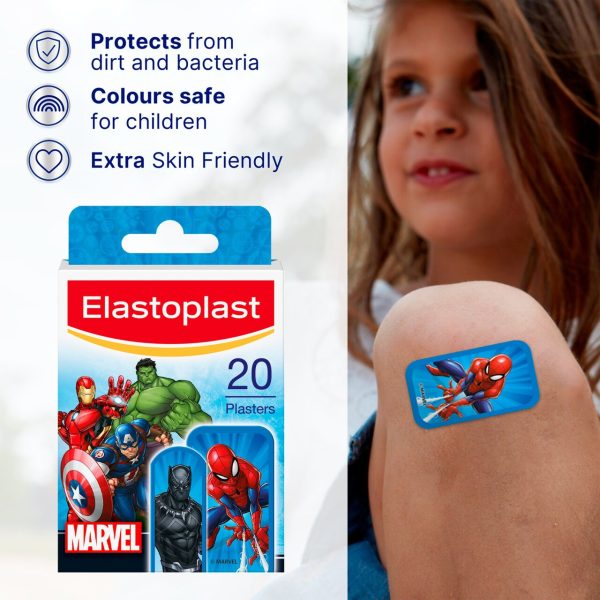 Elastoplast Marvel Kids Assorted Plasters