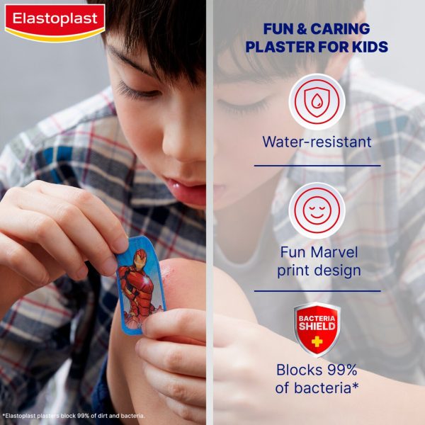 Elastoplast Marvel Kids Assorted Plasters