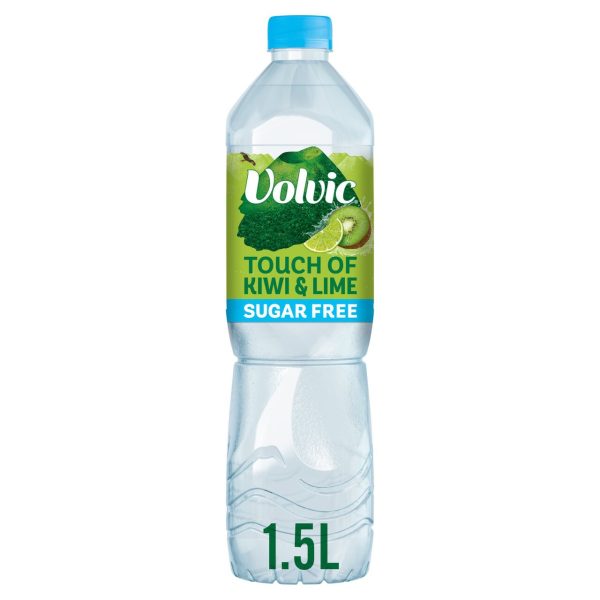 Volvic Touch of Fruit Sugar Free Lemon & Lime Natural Flavoured Water