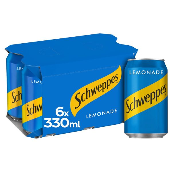 Schweppes Lemonade Cans