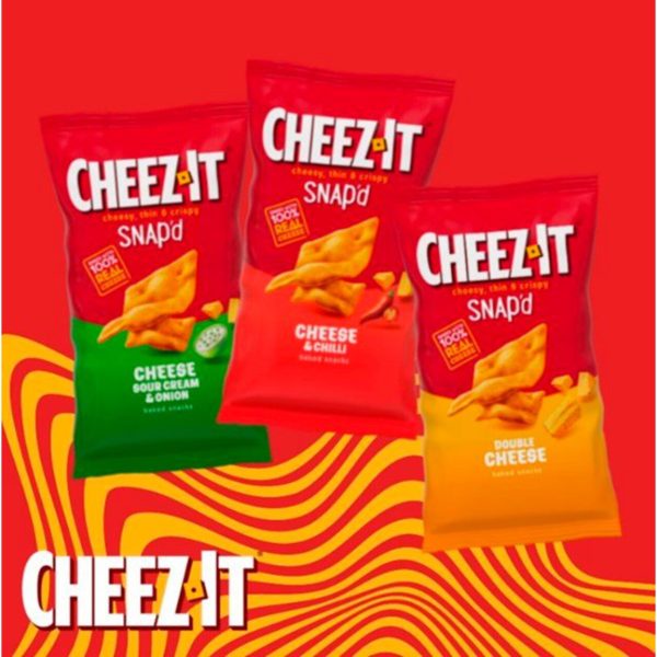 Cheez-It Snap'D Cheese & Chilli