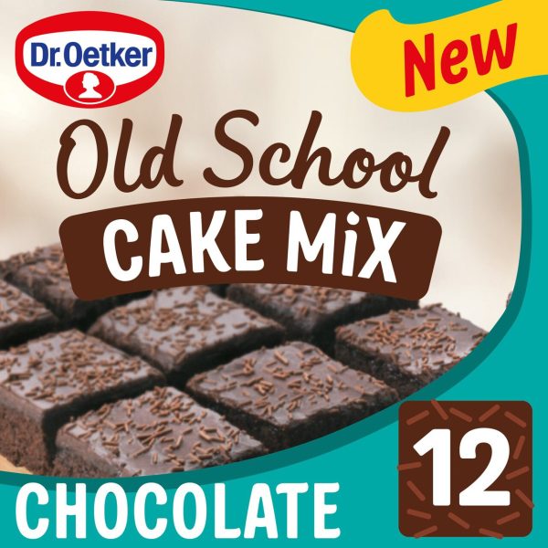 Dr. Oetker Chocolate Old School Tray Bake