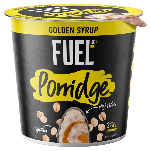 Fuel 10K High Protein Boosted Porridge Golden Syrup