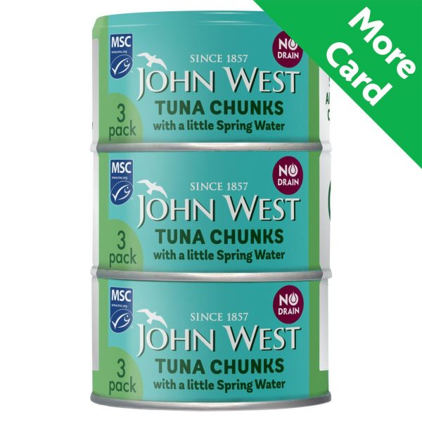 John West No Drain Tuna Chunks In Springwater