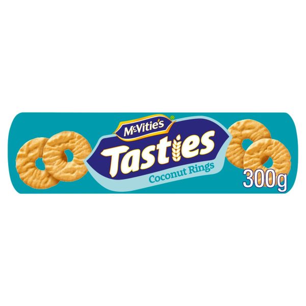 McVitie's Tasties Coconut Rings Biscuits