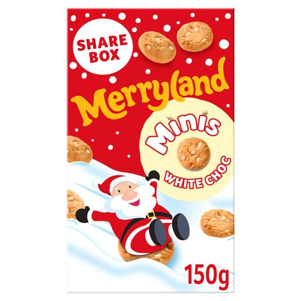 Merryland Minis White Choc Share Box