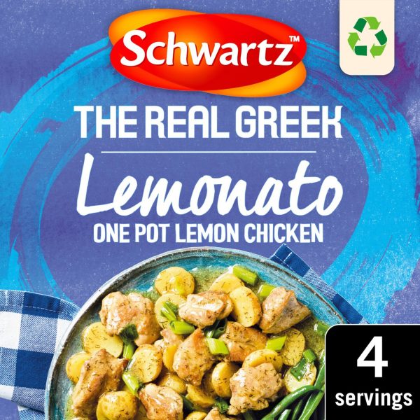 Schwartz The Real Greek Lemonato Chicken Recipe Mix