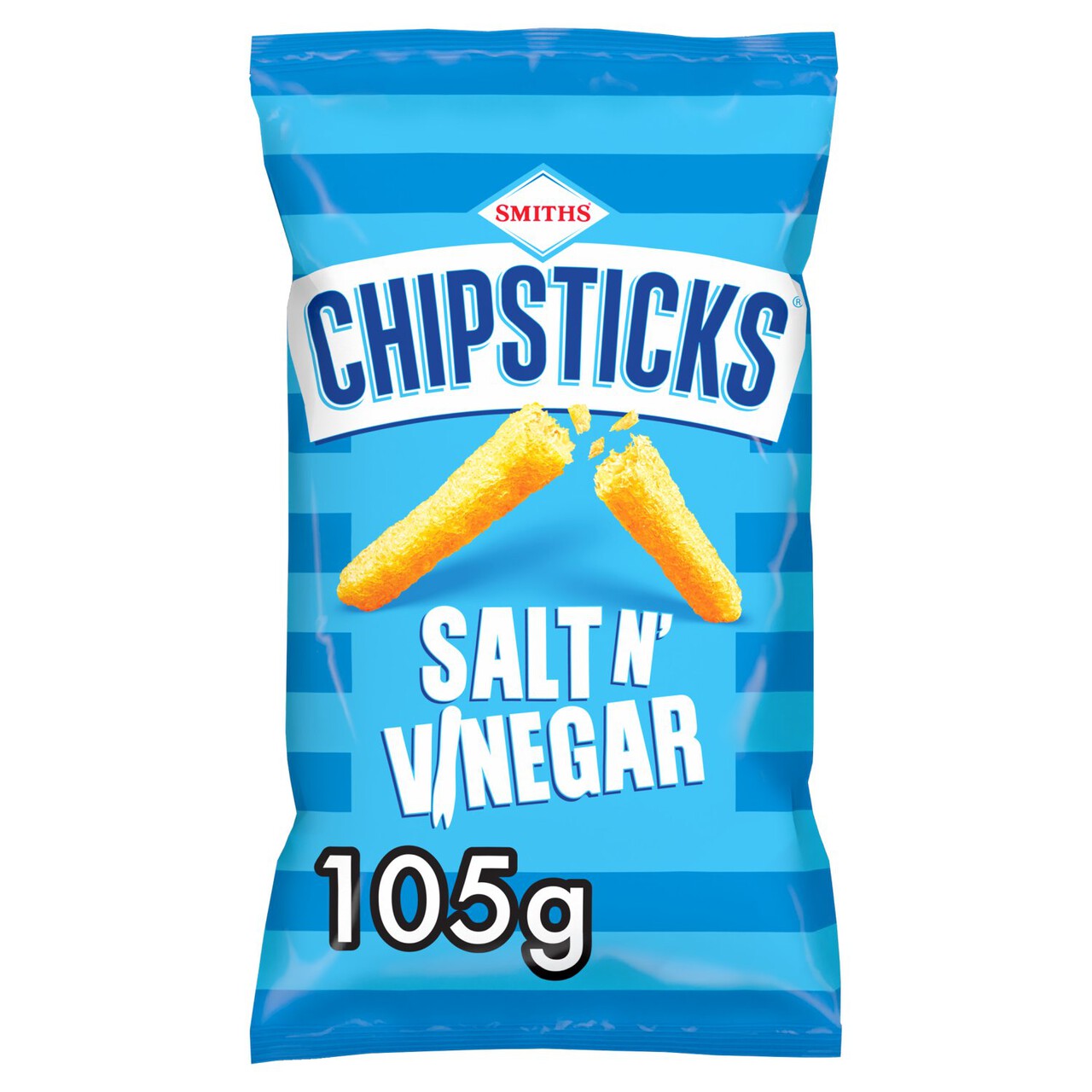 Smiths Chipsticks Salt Vinegar Crisps Sharing Bag British Chemist