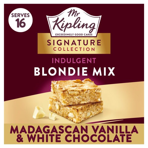 Mr Kipling Signature Madagascan Vanilla & White Choc Blondie