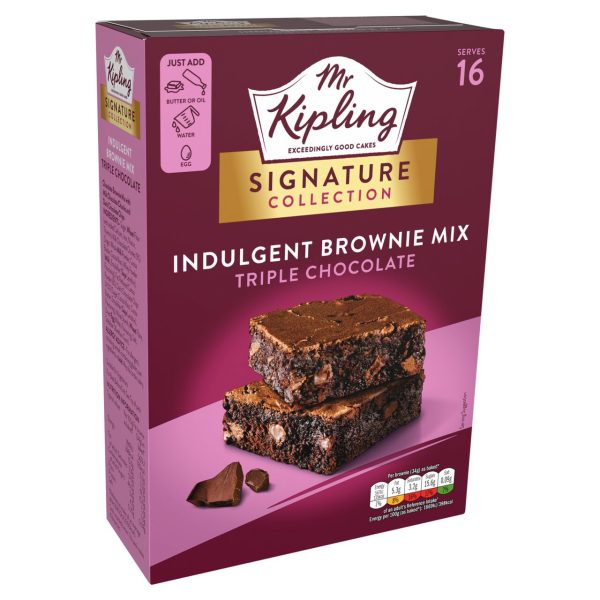 Mr Kipling Signature Triple Choc Brownie