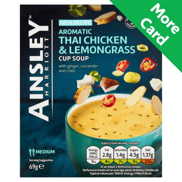 Ainsley Harriott Aromatic Thai Chicken & Lemongrass Cup Soup