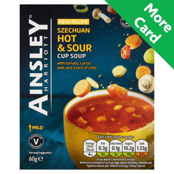 Ainsley Harriott Cup Soup Szechuan Hot & Sour