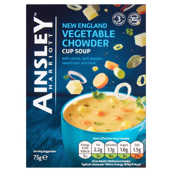 Ainsley Harriott New England Vegetable Chowder Cup Soup