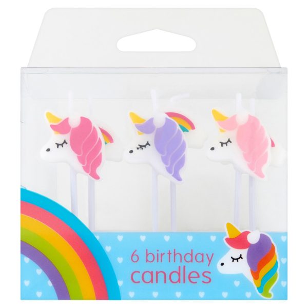 Baked With Love Unicorn Candles