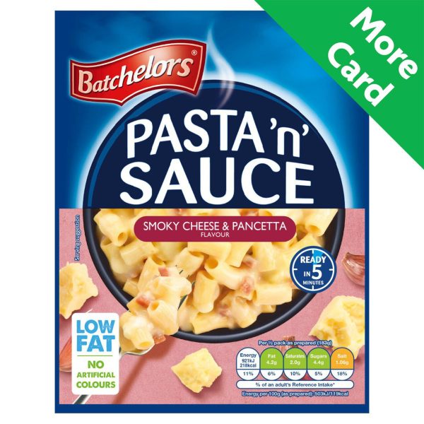 Batchelors Pasta 'N' Sauce Smokey Cheese & Pancetta